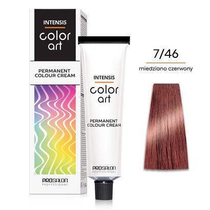 INTENSIS COLOR ART Farba 7/46 - miedziano czerwony 100 g