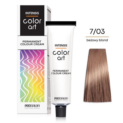 INTENSIS COLOR ART Farba 7/03 - beżowy blond 100 g