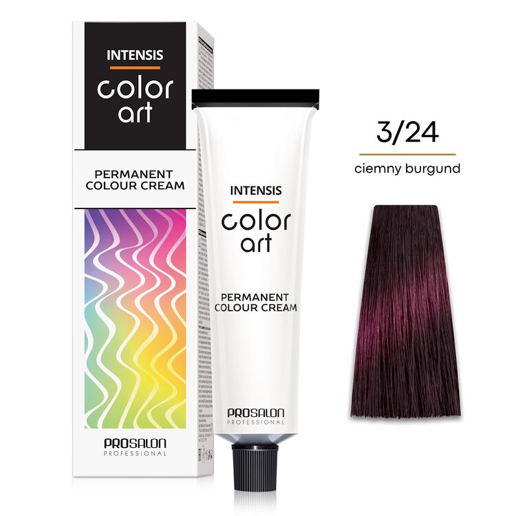 INTENSIS COLOR ART Farba 3/24 - ciemny burgund 100 g