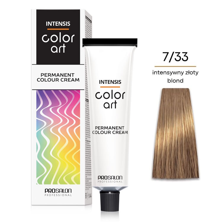INTENSIS COLOR ART Farba 7/33 - intensywny złoty blond 100 g
