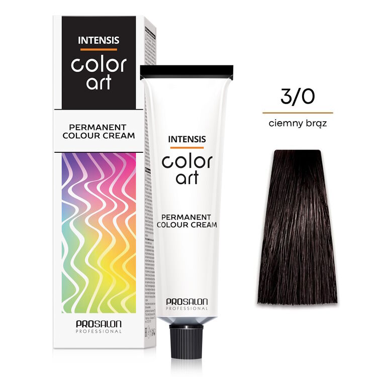 INTENSIS COLOR ART Farba 3/0 - ciemny brąz 100 g