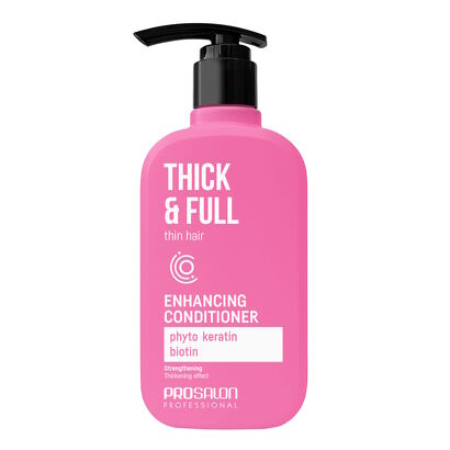 PROSALON EFFECT THICK & FULL Odżywka wzmacniająca 375 ml