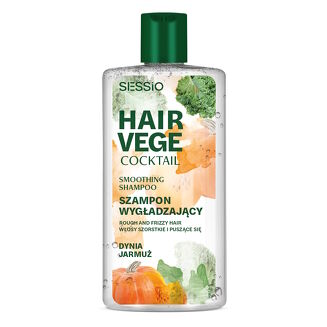 SESSIO HAIR VEGE COCKTAIL Szampon wygładzający z dynią i jarmużem 300 ml - 2