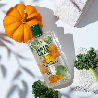 SESSIO HAIR VEGE COCKTAIL Szampon wygładzający z dynią i jarmużem 300 ml - 3