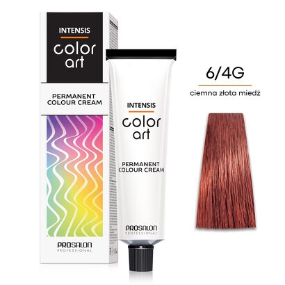 INTENSIS COLOR ART Farba 6/4G - ciemna złota miedź 100 g