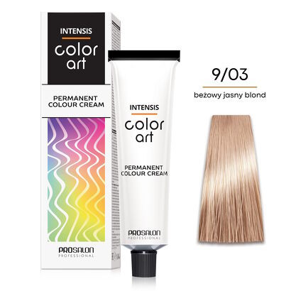 INTENSIS COLOR ART Farba 9/03 - beżowy jasny blond 100 g