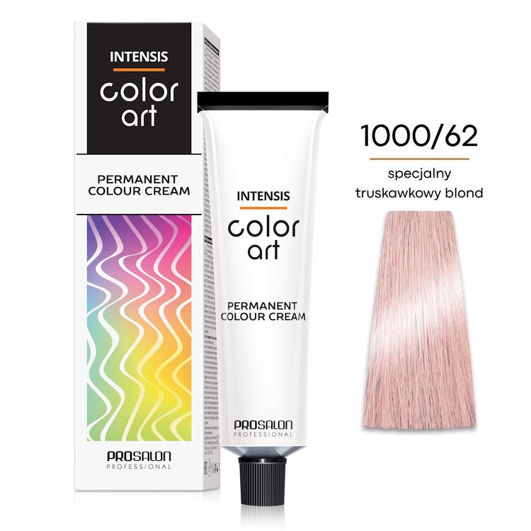 INTENSIS COLOR ART Farba 1000/62 - specjalny truskawkowy blond 100 g
