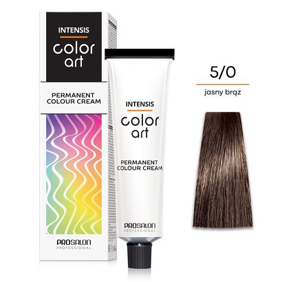 INTENSIS COLOR ART Farba 5/0 - jasny brąz 100 g