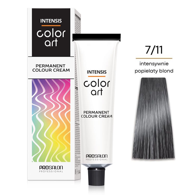 INTENSIS COLOR ART Farba 7/11 - intensywny popielaty blond 100 g