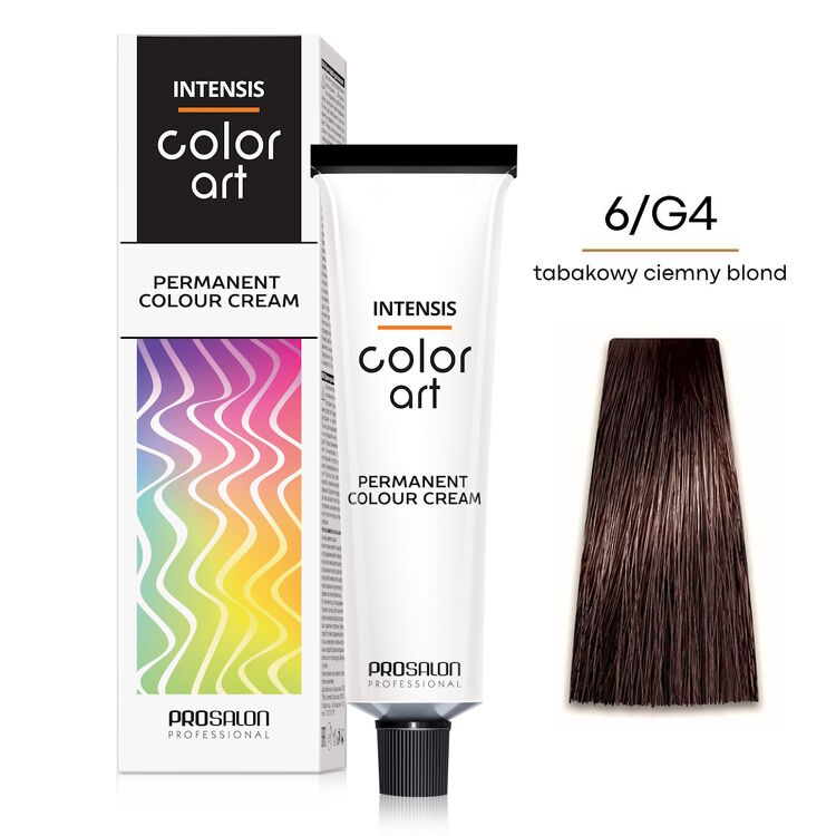 INTENSIS COLOR ART Farba 6/G4 - tabakowy ciemny blond 100 g