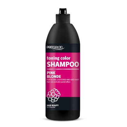 PROSALON PINK BLONDE Szampon tonujący kolor - pastelowy róż 500 g