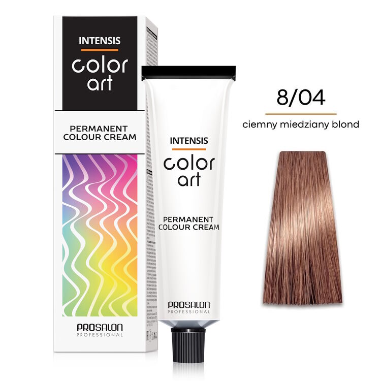 INTENSIS COLOR ART Farba 8/04 - miedziany blond 100 g