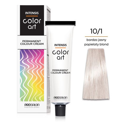 INTENSIS COLOR ART Farba 10/1 - bardzo jasny popielaty blond 100 g
