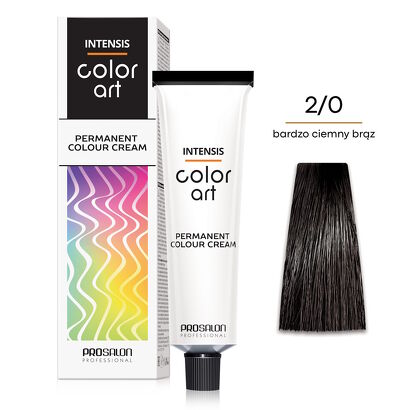 INTENSIS COLOR ART Farba 2/0 - bardzo ciemny brąz 100 g