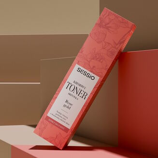 SESSIO Kremowy Toner - Odżywka Rose gold 100 ml - 3