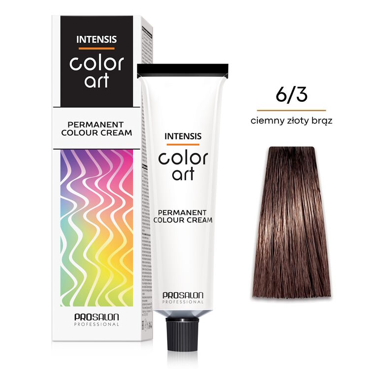 INTENSIS COLOR ART Farba 6/3 - ciemny złoty brąz 100 g