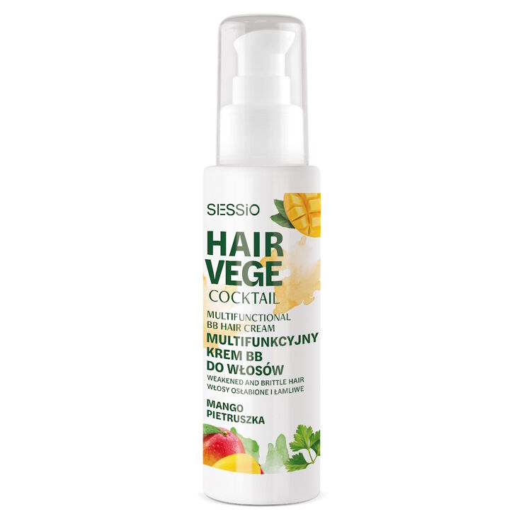 SESSIO HAIR VEGE COCKTAIL Multifunkcyjny krem BB do włosów 100 ml