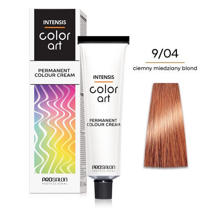 INTENSIS COLOR ART Farba 9/04 - jasny miedziany blond  100 g