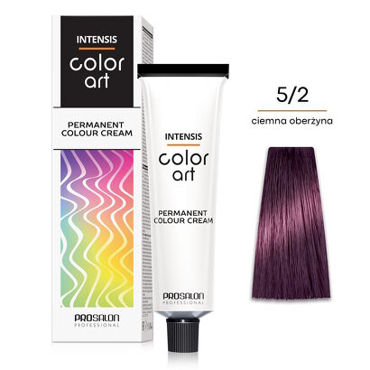 INTENSIS COLOR ART Farba 5/2 - fioletowa oberżyna 100 g