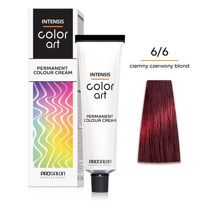 INTENSIS COLOR ART Farba 6/6 - ciemny czerwony blond 100 g