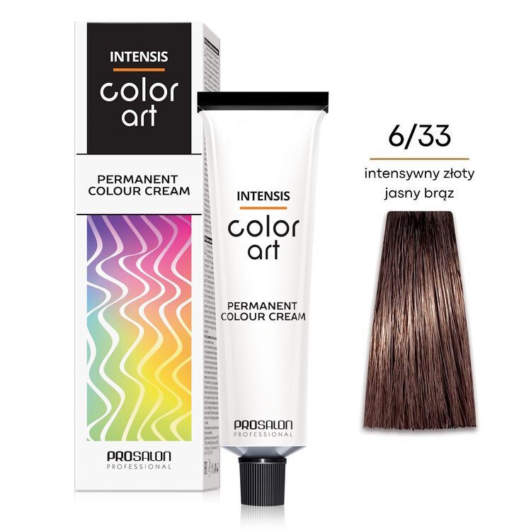 INTENSIS COLOR ART Farba 6/33 - intensywny złoty ciemny blond 100 g