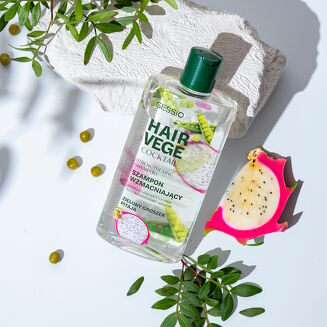 SESSIO HAIR VEGE COCKTAIL Szampon wzmacniający z proteinami groszku 300 ml - 3