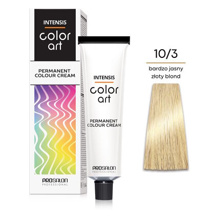 INTENSIS COLOR ART Farba 10/3 - bardzo jasny złoty blond 100 g