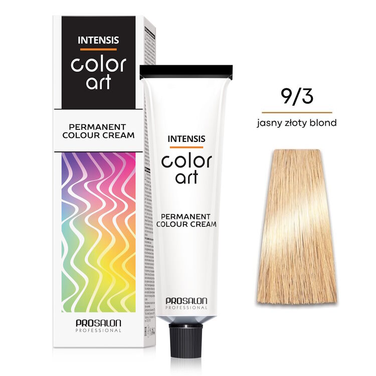 INTENSIS COLOR ART Farba 9/3 - jasny złoty blond 100 g